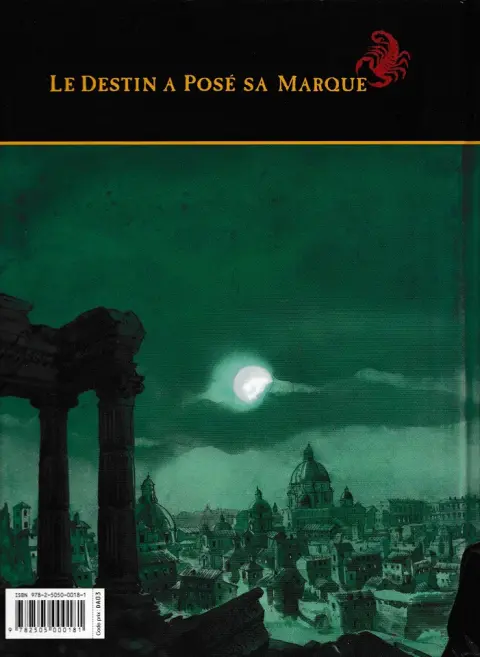 Verso de l'album Le Scorpion Tome 7 Au nom du père