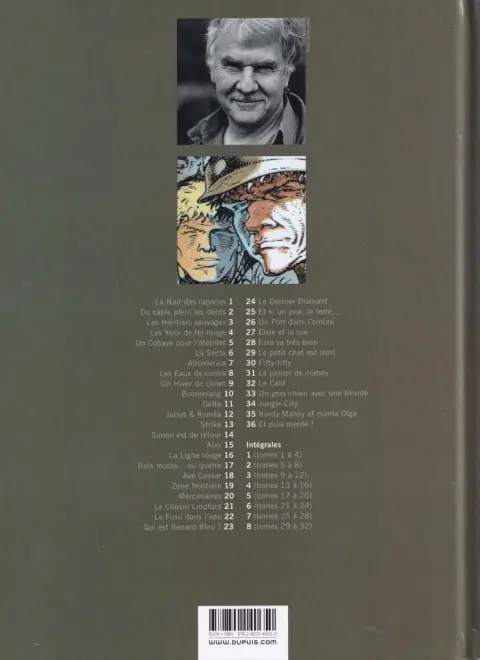 Verso de l'album Jeremiah Tome 28 Esra va très bien