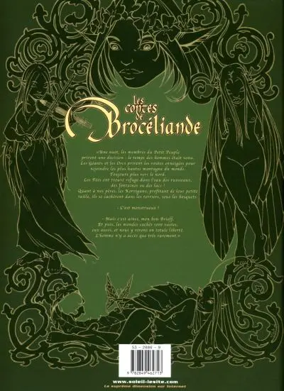 Verso de l'album Les Contes de Brocéliande Tome 3 Livre troisième - Les Dames de Brocéliande