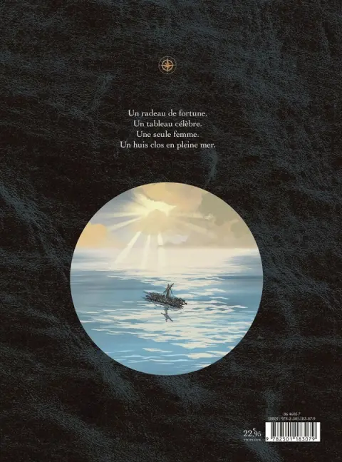 Verso de l'album L'oubliée du Radeau de la Méduse