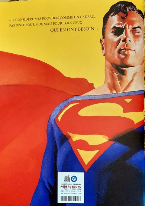 Verso de l'album Superman - Paix sur Terre