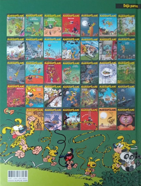 Verso de l'album Marsupilami Tome 2 Le bébé du bout du monde