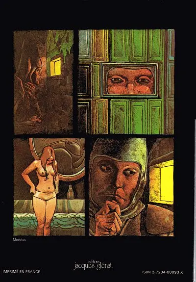 Verso de l'album Érotisme et Pornographie dans la Bande Dessinée