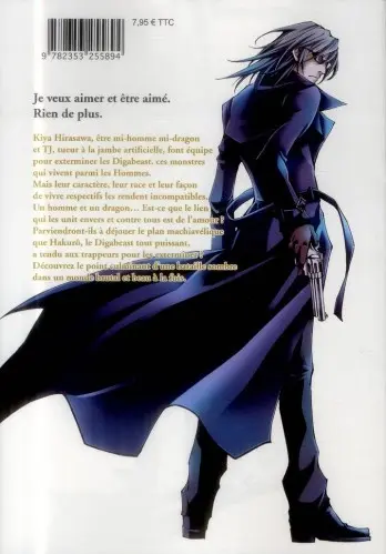 Verso de l'album Le Dragon qui rêvait de crépuscule Tome 2