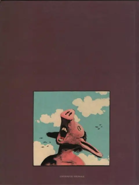 Verso de l'album Edmond le cochon Tome 2 Edmond le cochon va en Afrique