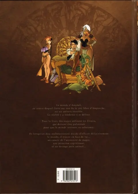 Verso de l'album Élixirs Tome 3 Le souffle du néant