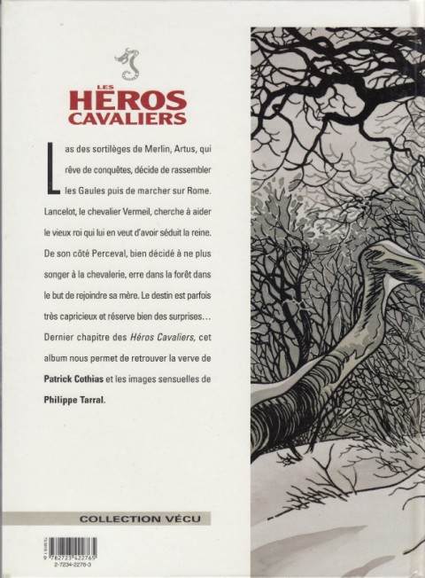Verso de l'album Les Héros cavaliers Tome 6 La faim des illusions