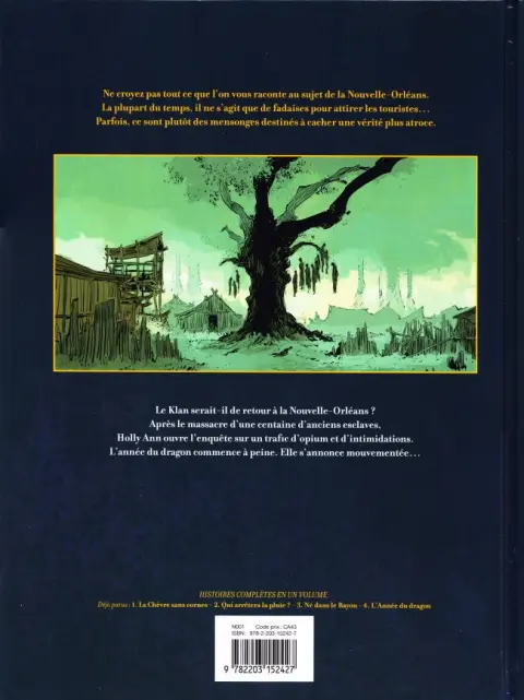 Verso de l'album Holly Ann Tome 4 L'Année du dragon