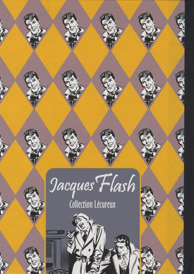 Verso de l'album Jacques Flash Tome 1 Contre l'homme invisible
