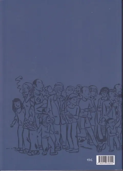 Verso de l'album Journal approximatif Volume 3 Pour de vrai pour de faux