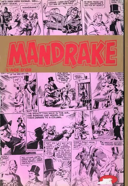 Verso de l'album Mandrake L'Âge d'or Tome 4