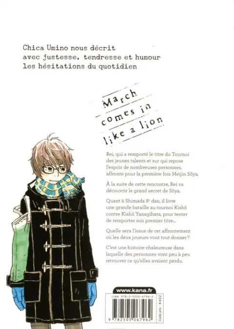 Verso de l'album March comes in like a lion 8