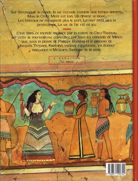 Verso de l'album Messara Tome 1 L'égyptienne