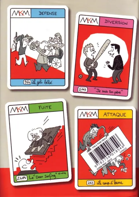 Verso de l'album MKM Mega-Krav-Maga Tome 1 MKM 1