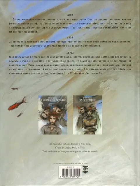 Verso de l'album Monstre Tome 2 32 décembre