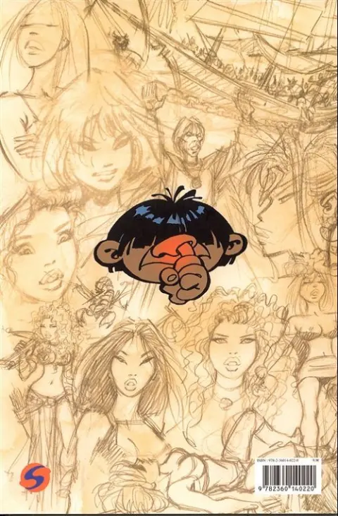 Verso de l'album Carnet d'auteur Dany