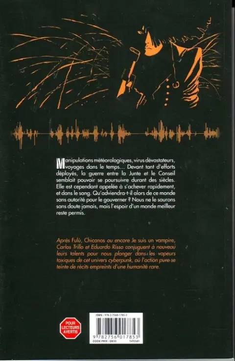 Verso de l'album Point de rupture Volume 4