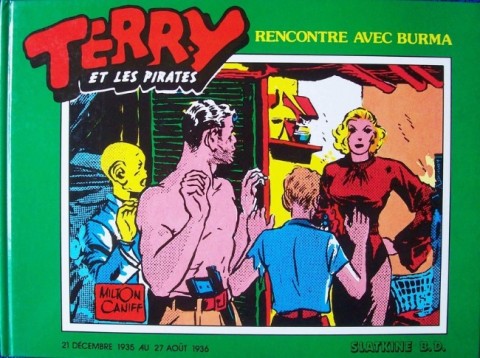 Couverture de l'album Terry et les pirates Tome 2 Rencontre avec Burma (1935-1936)