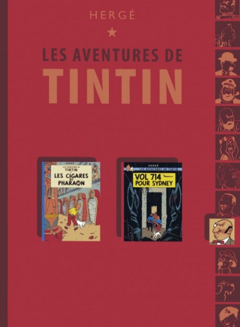 Couverture de l'album Tintin Les cigares du pharaon / Vol 714 pour Sydney