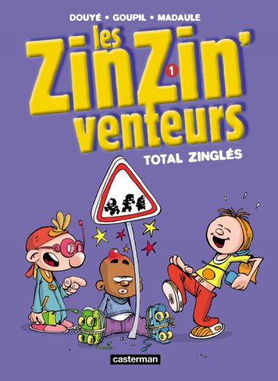 Couverture de l'album Les ZinZin' venteurs Tome 1 Total zinglés