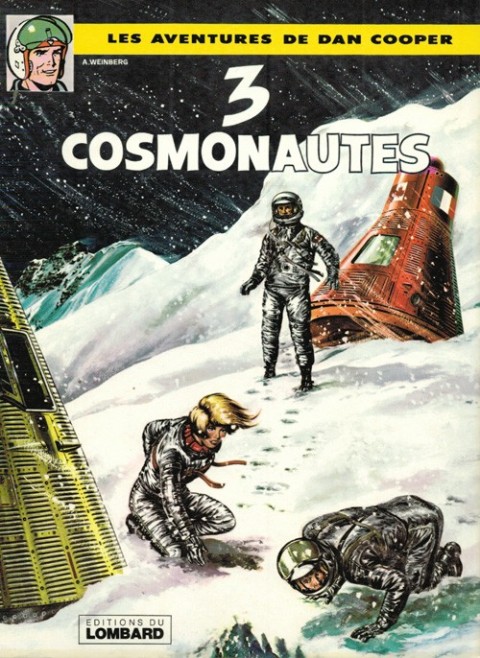 Couverture de l'album Les aventures de Dan Cooper Tome 9 3 Cosmonautes