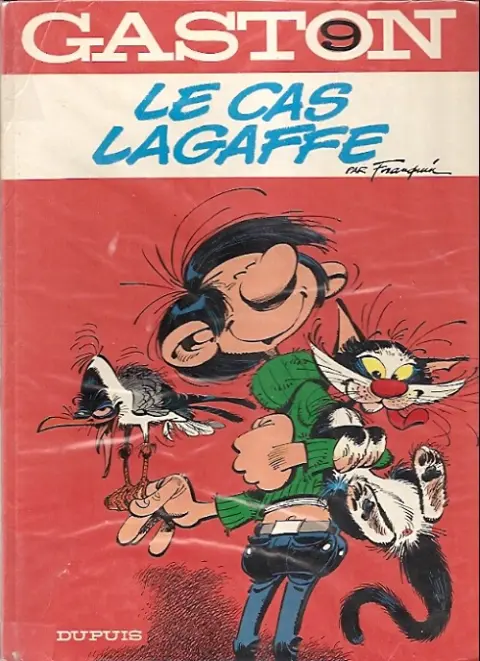 Couverture de l'album Gaston Tome 9 Le cas Lagaffe