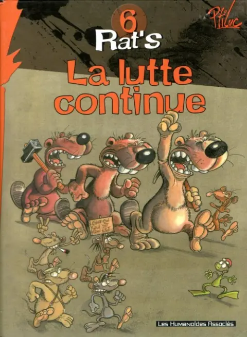 Couverture de l'album Rat's Tome 6 La lutte continue !