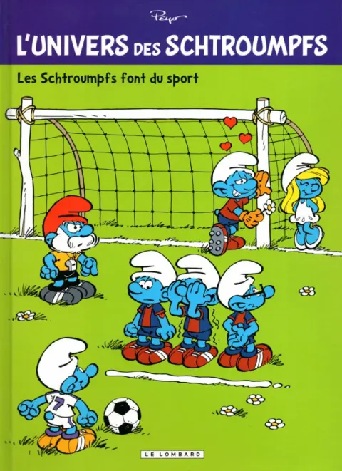 Couverture de l'album L'univers des Schtroumpfs Tome 6 Les Schtroumpfs font du sport