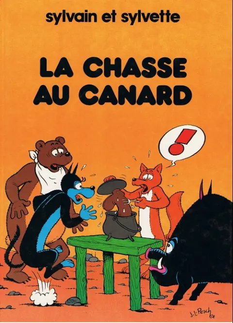 Couverture de l'album Sylvain et Sylvette Tome 2 La chasse au canard