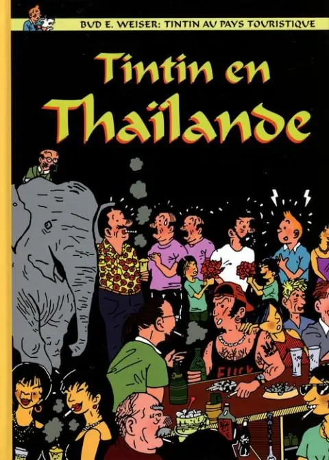 Couverture de l'album Tintin Tintin en Thaïlande