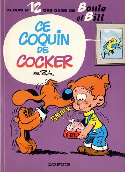 Boule & Bill Tome 12 Ce coquin de cocker