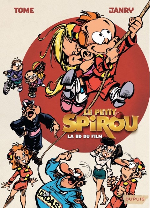 Couverture de l'album Le Petit Spirou La bd du film