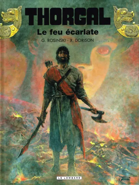 Thorgal Tome 35 Le feu écarlate