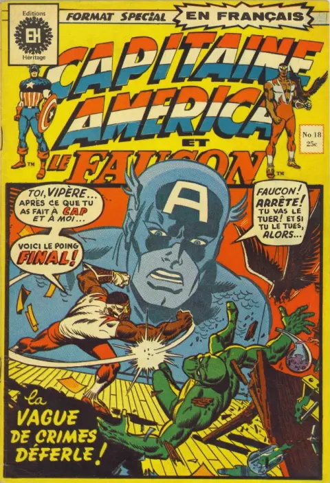 Capitaine America Tome 18 La vague de crimes déferle !