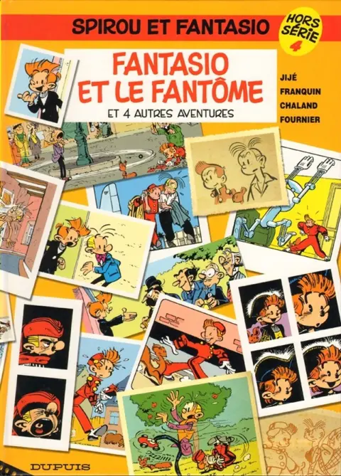 Spirou et Fantasio Hors-Série 4 Fantasio et le fantôme (et 4 autres aventures)
