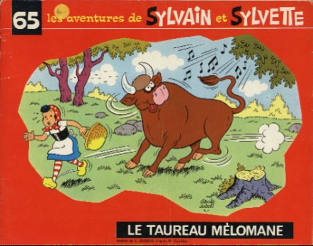 Couverture de l'album Sylvain et Sylvette Tome 65 Le taureau mélomane