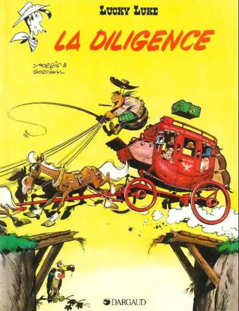 Couverture de l'album Lucky Luke Tome 32 La diligence