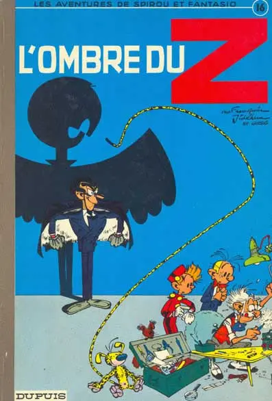 Couverture de l'album Spirou et Fantasio Tome 16 L'ombre du Z