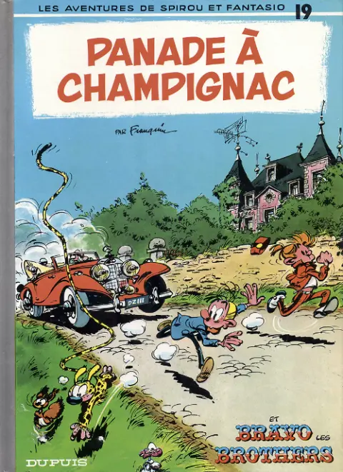 Couverture de l'album Spirou et Fantasio Tome 19 Panade à Champignac
