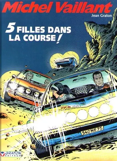 Couverture de l'album Michel Vaillant Tome 19 5 filles dans la course !