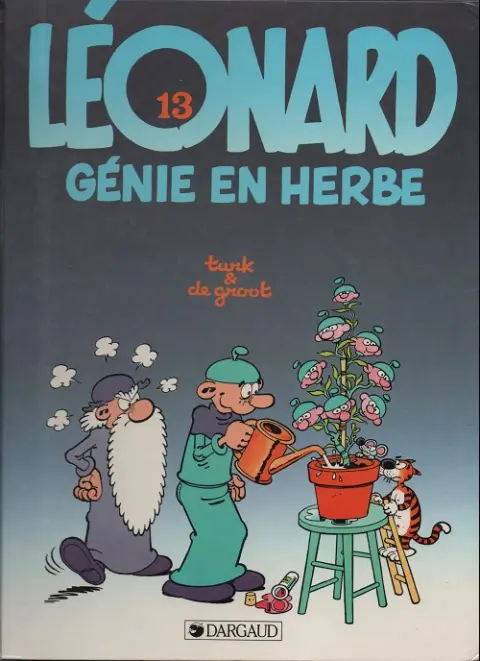 Couverture de l'album Léonard Tome 13 Génie en herbe