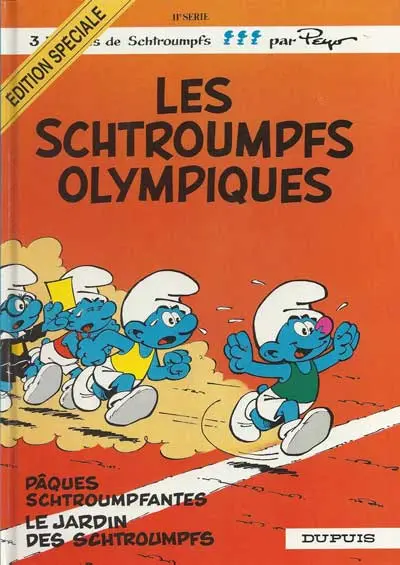 Les Schtroumpfs Tome 11 Les Schtroumpfs olympiques