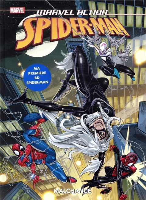 Couverture de l'album Marvel Action : Spider-Man Tome 3 Malchance