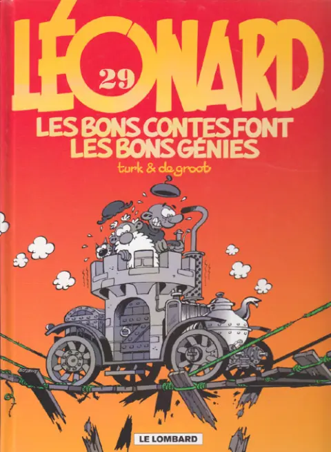 Couverture de l'album Léonard Tome 29 Les bons contes font les bons génies