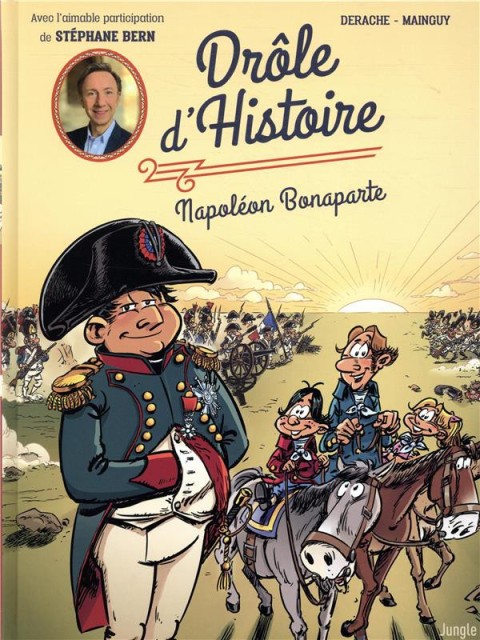 Couverture de l'album Drôle d'histoire Napoléon Bonaparte
