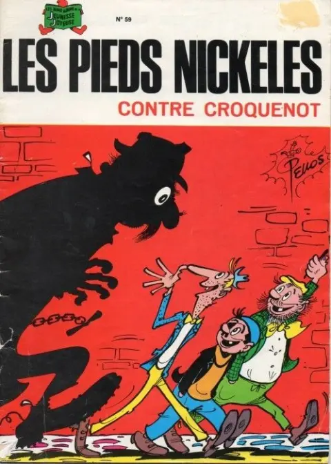 Couverture de l'album Les Pieds Nickelés Tome 59 Les Pieds Nickelés contre Croquenot