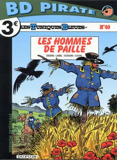 Couverture de l'album Les Tuniques Bleues Tome 40 Les Hommes de paille
