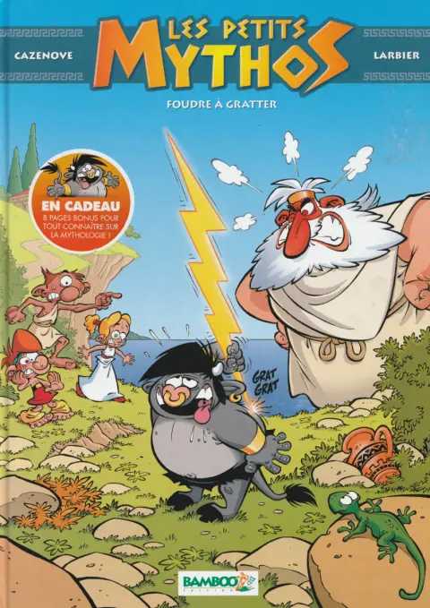 Couverture de l'album Les Petits Mythos Tome 1 Foudre à gratter