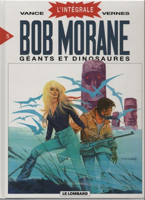 Couverture de l'album Bob Morane L'Intégrale 5 Géants et dinosaures