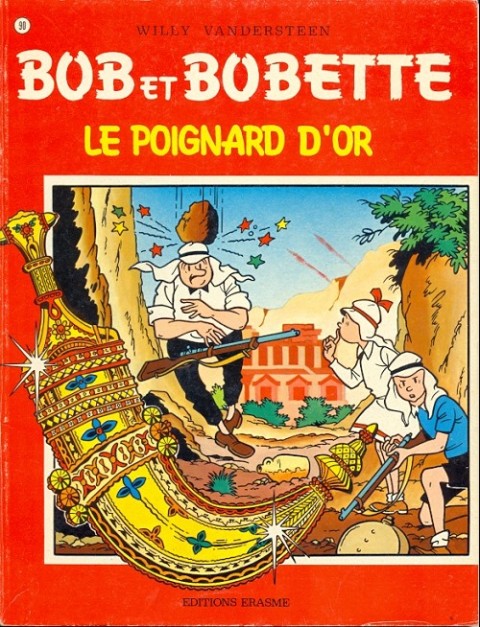Couverture de l'album Bob et Bobette Tome 90 Le poignard d'or
